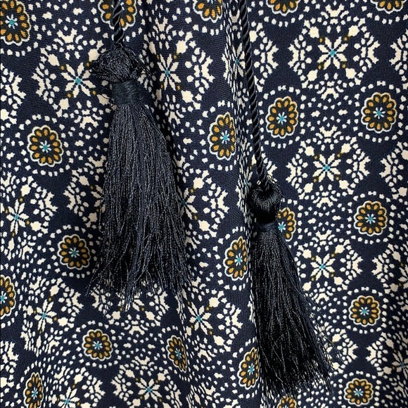 West Kei long sleeve boho abstract printed top - Picture 7 of 8